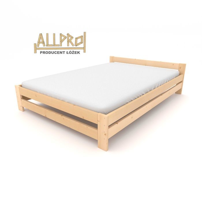 ŁÓŻKO DREWNIANE 90X200,120 140..+STELAŻ,Lite Drewno,hotelowe,Producent
