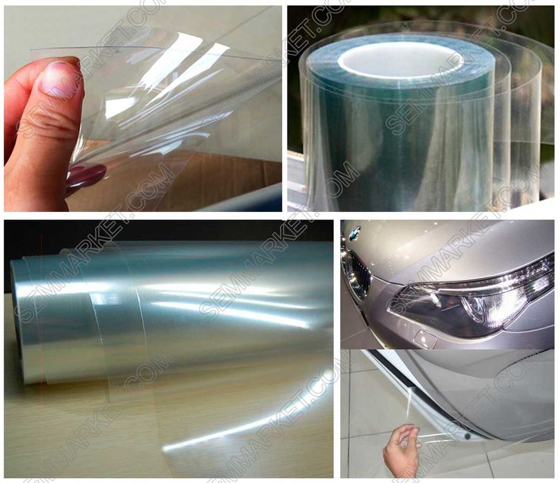 Авто пленка Annhao бронепленка от 1м защитная прозрачная ударостойкая