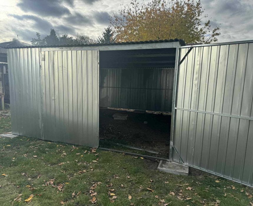 Garaż blaszany 3x5 II gatunek KLUCZBORK