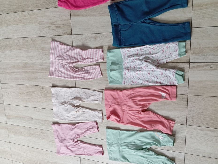 Spodenki leginsy dziewczęce 62/68