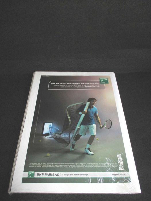 Revista Sans Limite Roland Garros 2012 Novak Djokovic Magazine Luxo