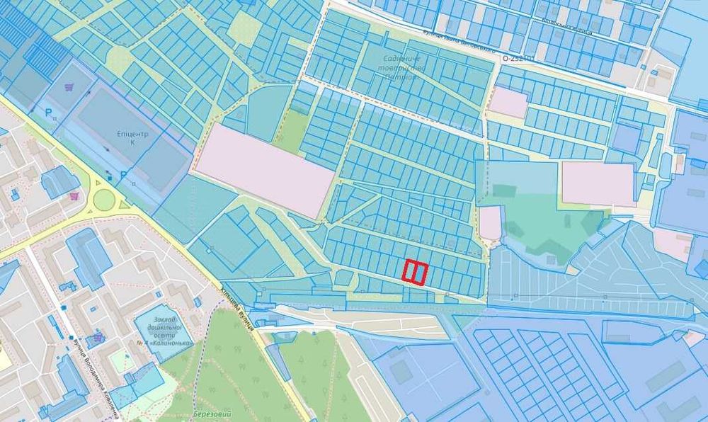 ПРОДАЖ двох земельних ділянок поруч 10+10 соток за Епіцентром
