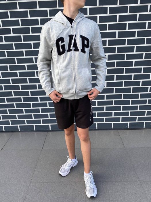 Оригінальна кофта зіп-худі Gap, кофта зипка геп