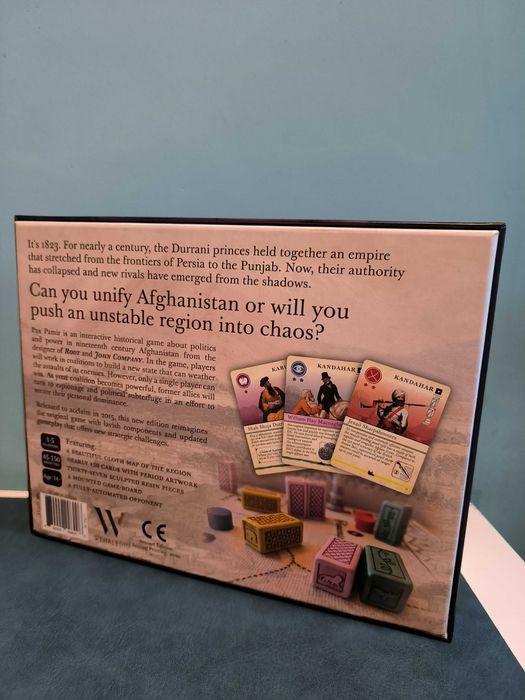 Gra planszowa Pax Pamir (Druga edycja) ENG + koszulki stan idealny