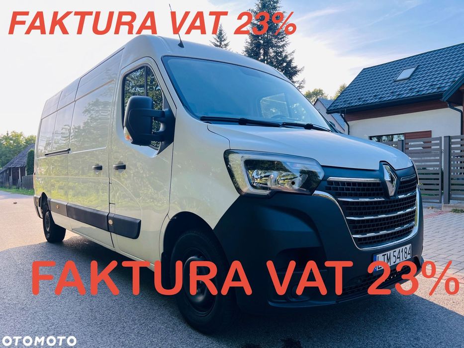 Renault Master IV klima Tablet 35 tys km ! Pikowane fotele ! L3h2 hak !  Renault Master 2.3 dCi 150 KM | 35 650 km FV23% Kwota brutto