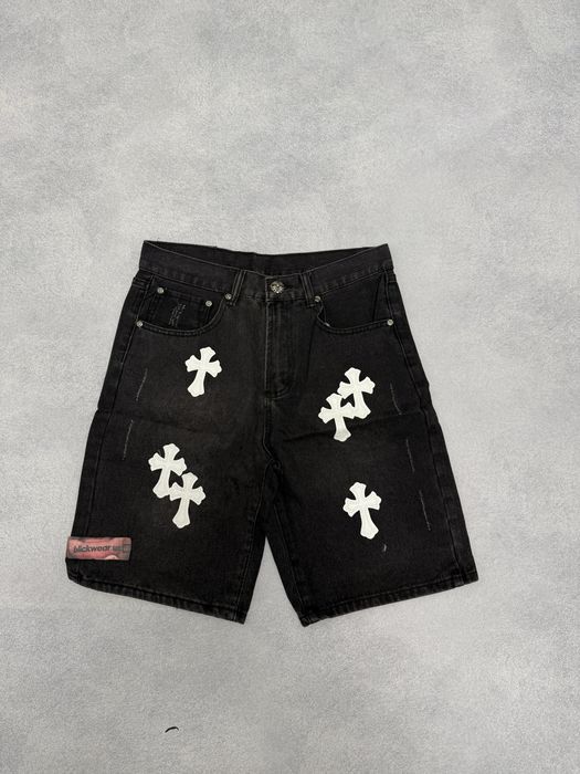 шорти Chrome Hearts cross jeans S M L