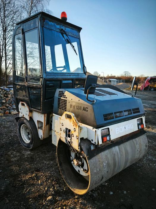 Bomag BW 138 AC  walec kombinowany kombi metal guma kabina