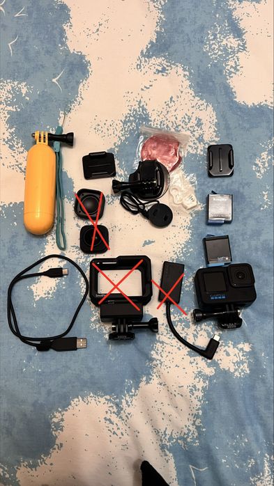 Gopro 10 black com acessórios