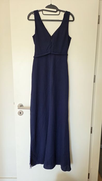 Vestido Azul Navy- Tamanho 36 - usado 1 vez