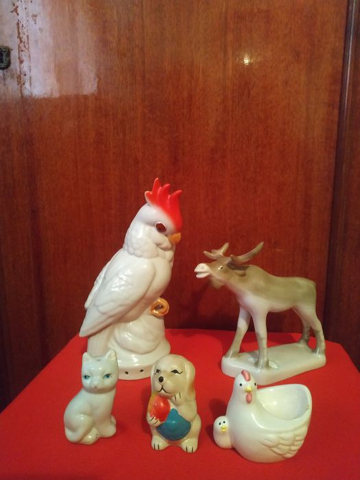 Фарфоровые статуэтки СССР.