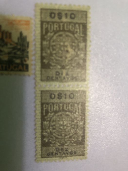 9 selos escudo portugues