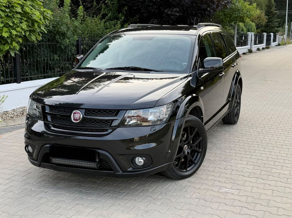 Fiat Freemont Black Code -Gwarancja-Bezwypadkowy-Dvd-7 osób-19 Cali Alu-Full!