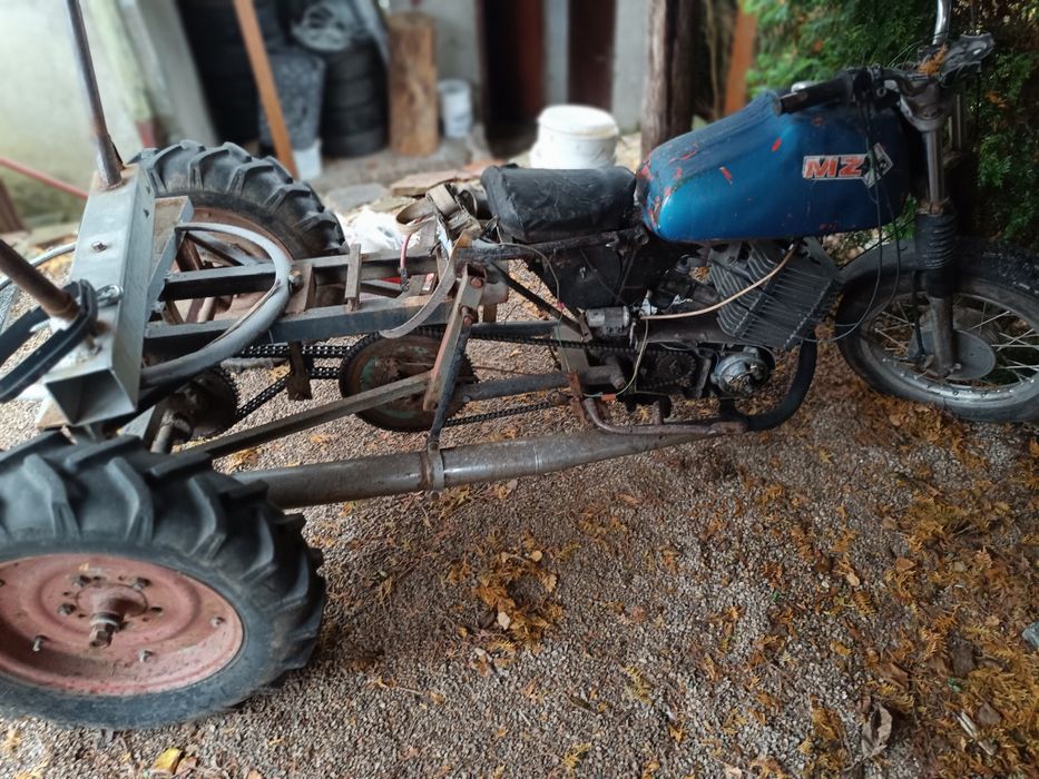 MZ 250 trójkołowiec trajka