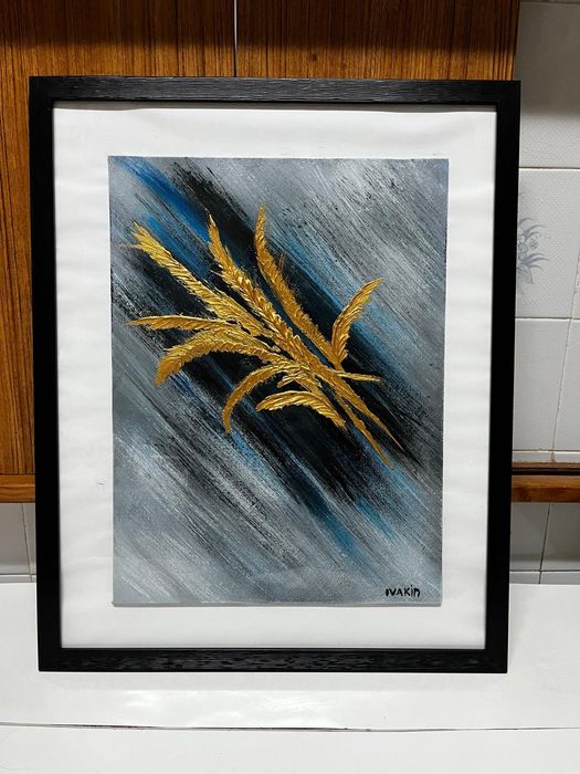 Quadro Espigas de Ouro