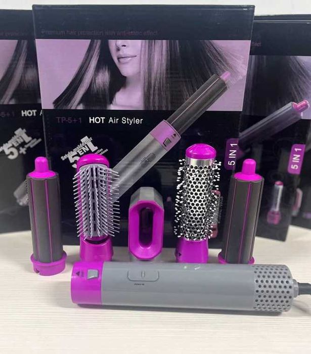 Стайлер 5в1 Air Styler фен стайлер для укладки та об’єму волосся