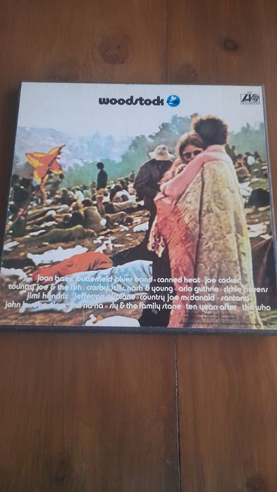 Discos vinil anos 70 Woodstock (Reservado)