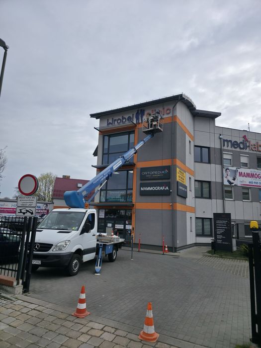 Podnośnik koszowy 22m - wynajem