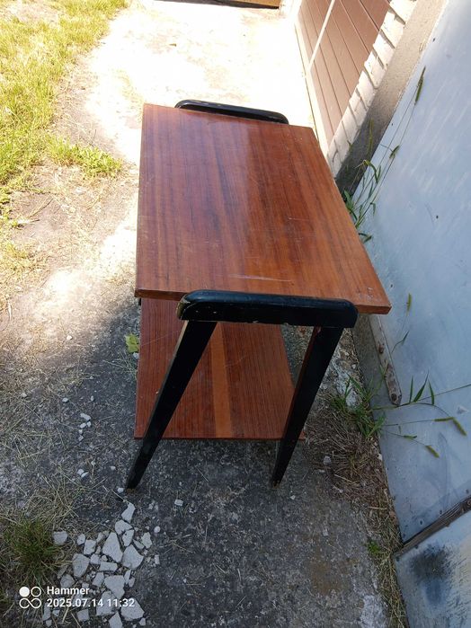 stolik pod TV  PRL retro vintage