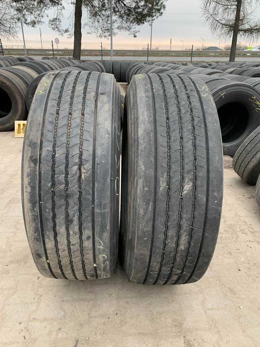 Opony używane przód 385/65R22.5 BRIDGESTONE R-STEER 001 PLUS / 9-11mm