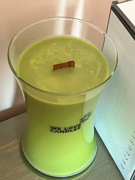 Свічка woodwick we love candles нова 700 грамів жасмин