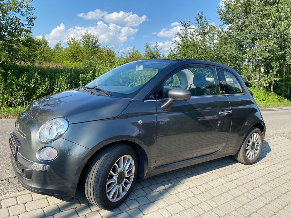 Fiat 500C Kabriolet 1,2 benzyna 2013 bezwypadkowy ! Zarejestrowany !