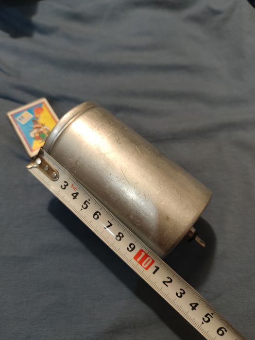 Конденсатор высоковольтный К50-3Ф 500 мкФ 450В (для ламп, ЧПУ)