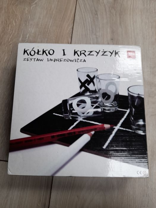 Kółko i krzyżyk - zestaw kieliszków home&you