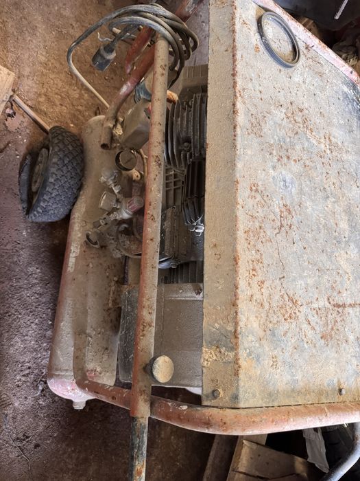 Compressor de 2 botijas para reboco