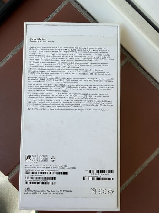 Iphone 15 pro max 512gb 92%