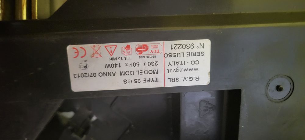 Слайсер RGV Lusso 25 GS