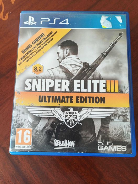 Sprzedam gre Sniper Elite 3 Ultimate Edition PS4