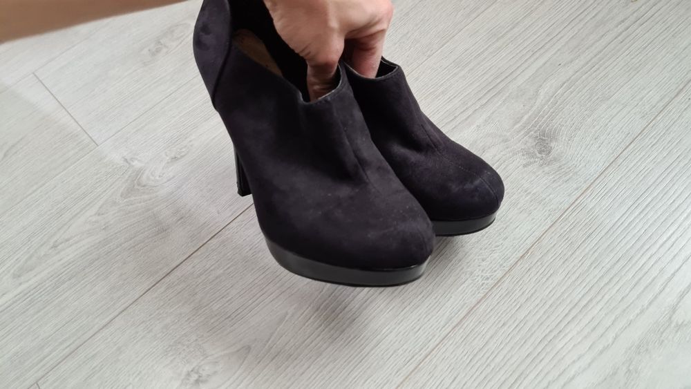 Botki na platformie i obcasie Your feet look Gorgeous, rozm. 36
