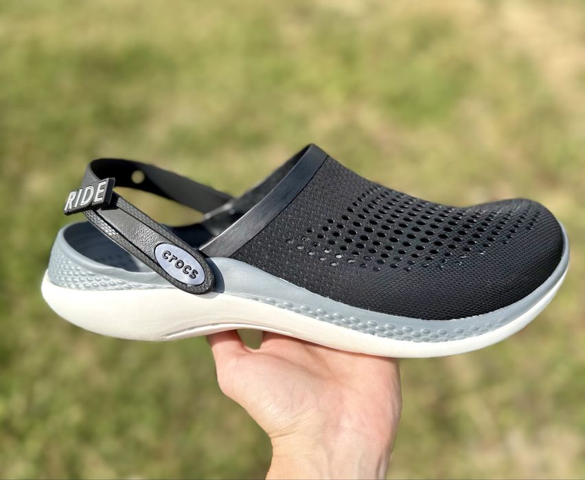 Сабо LiteRide 360 Black/Slate Grey унісекс крокс