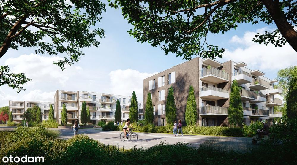 2-pokojowe mieszkanie 37 m² + ogródek Bez Prowizji - Widok 4