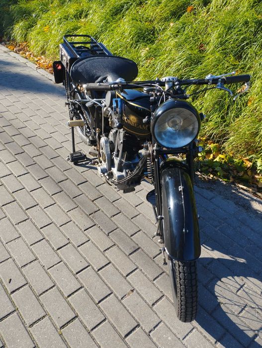 Sunbeam 1930 rok BSA Norton Triumph Ariel AJS BMW