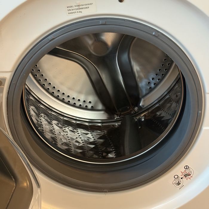 Máquina de Lavar Roupa Samsung Digital Inverter Eco Bubble Branca