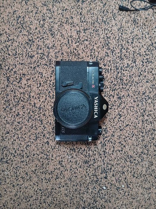 Máquina fotográfica Yashica TL ELECTRO X + 50mm + flash + bolsa couro