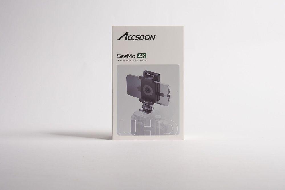 Accsoon SeeMo 4K  30fps para iPhone ou iPad