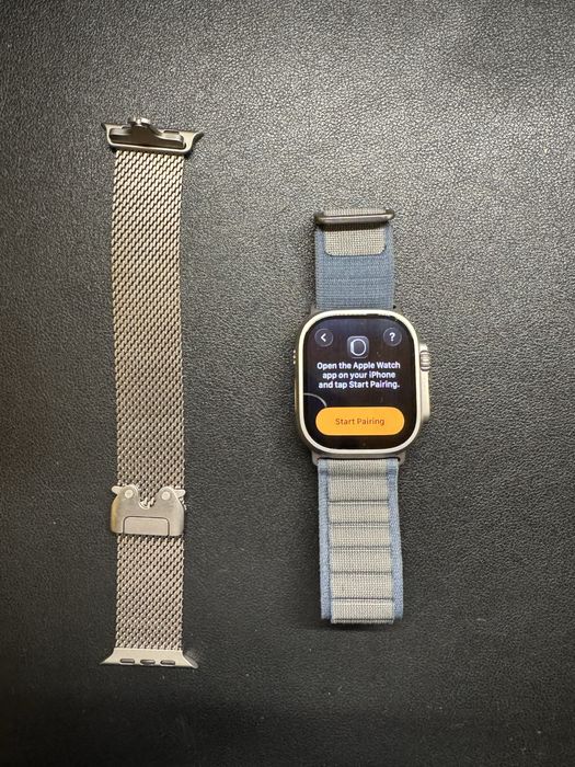 Apple Watch Ultra 3 Titanium – Excelente Estado + Braceletes Oficiais Apple