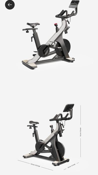 Vendo bicicleta training bike 900