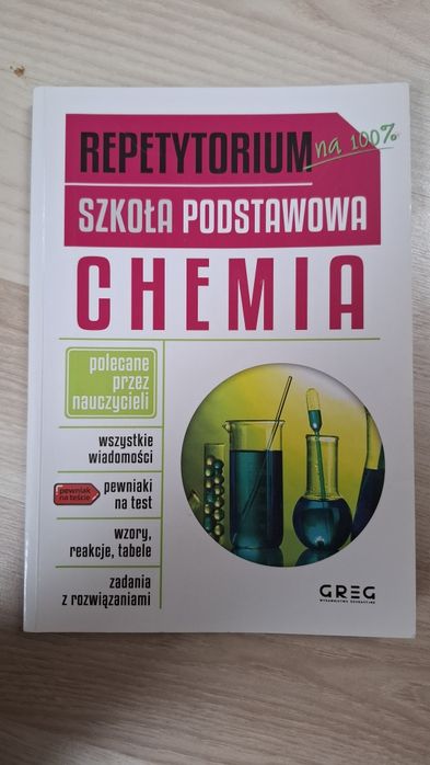 Repetytorium  chemia szkoła podstawowa GREG
