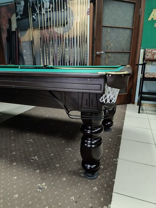 Бильярдный стол "Корнет ЛЮКС" ЛДСП 8 футов Пирамида,ПУЛ