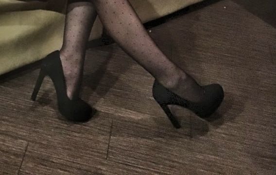 Туфлі каблук+платформа 36-37 замш