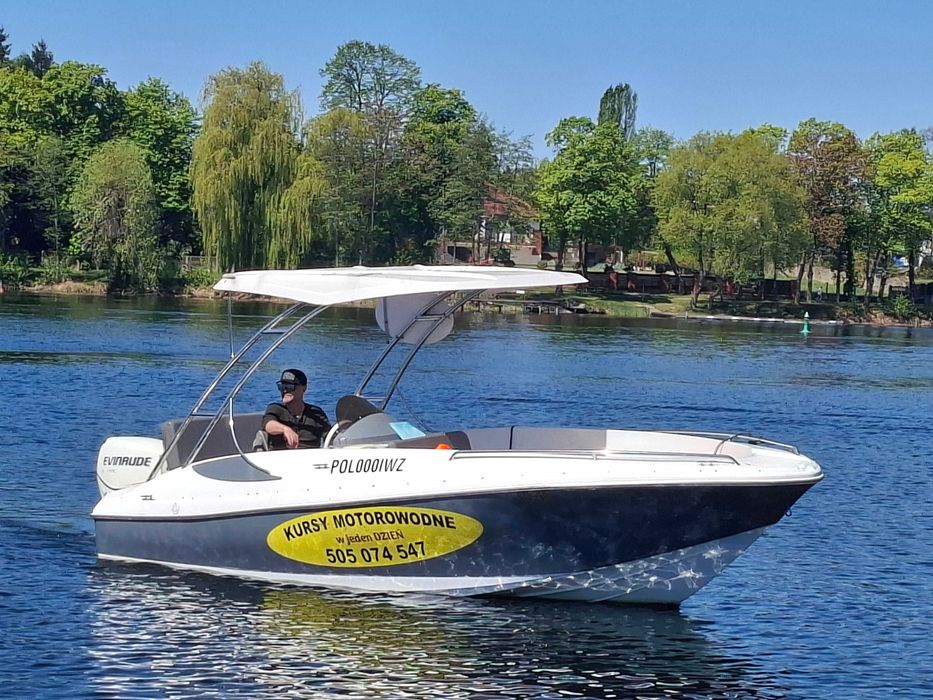 KURS-MORSKI sternik PATENT motorowodny międzynarodowy w 1 DZIEŃ-Ślesin