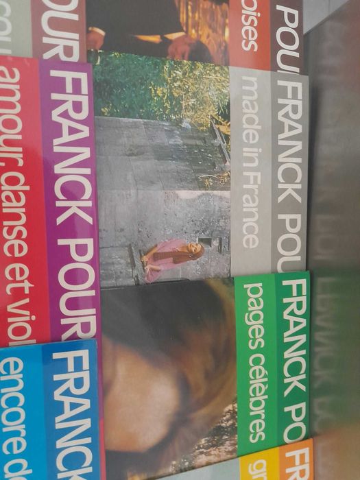 LPs de vinyl de música clássica.