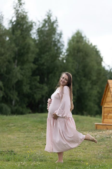 Сукня великого розміру (для фотосесії вагітності)