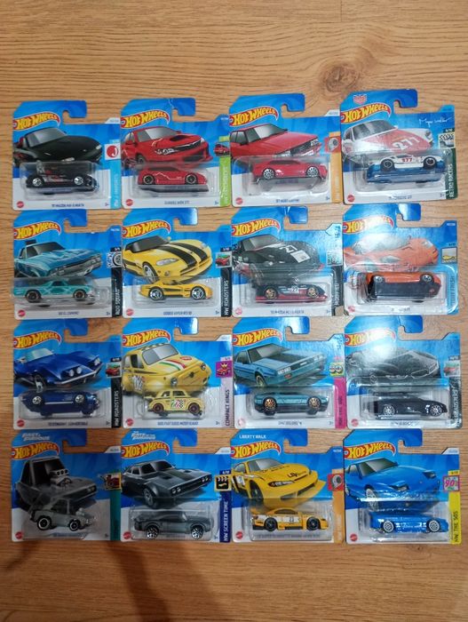 Hot wheels 16szt.