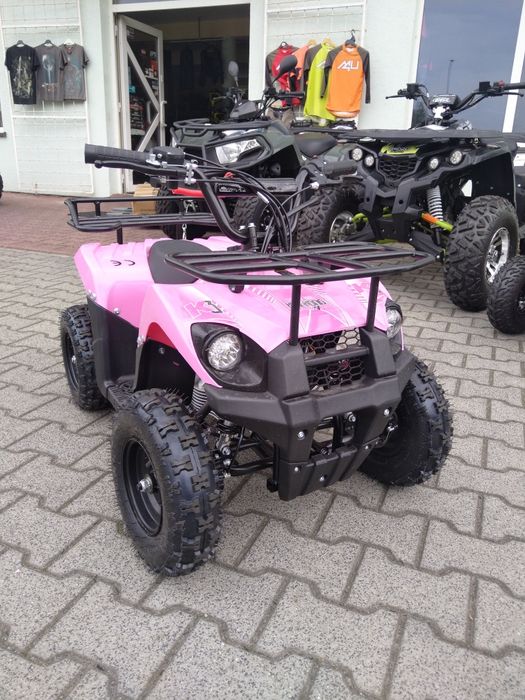 Quad 60 CC 4T z rozrusznikiem nie na szarpak różowy
