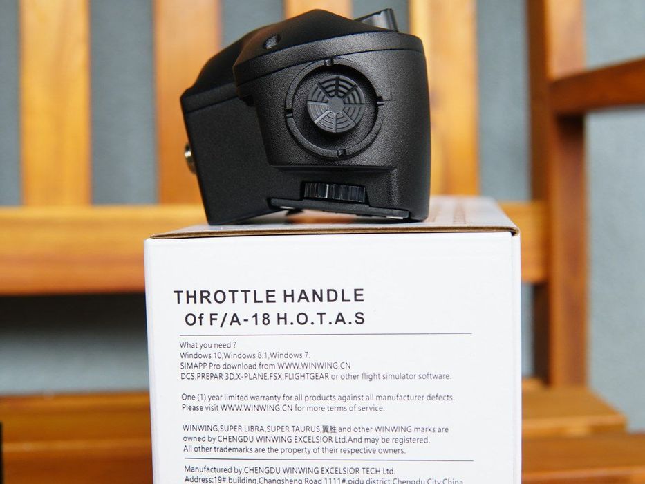 Металлическая ручка газа WINWING NavyAce – для точного симулирования п