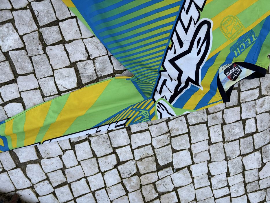 Equipamento fato motocross enduro cross mota alpinestars